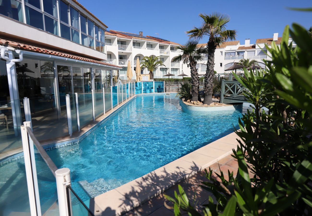 Appartement à Saint-Cyprien - Appartement vue mer accès plage et piscine 3 étoiles à St Cyprien