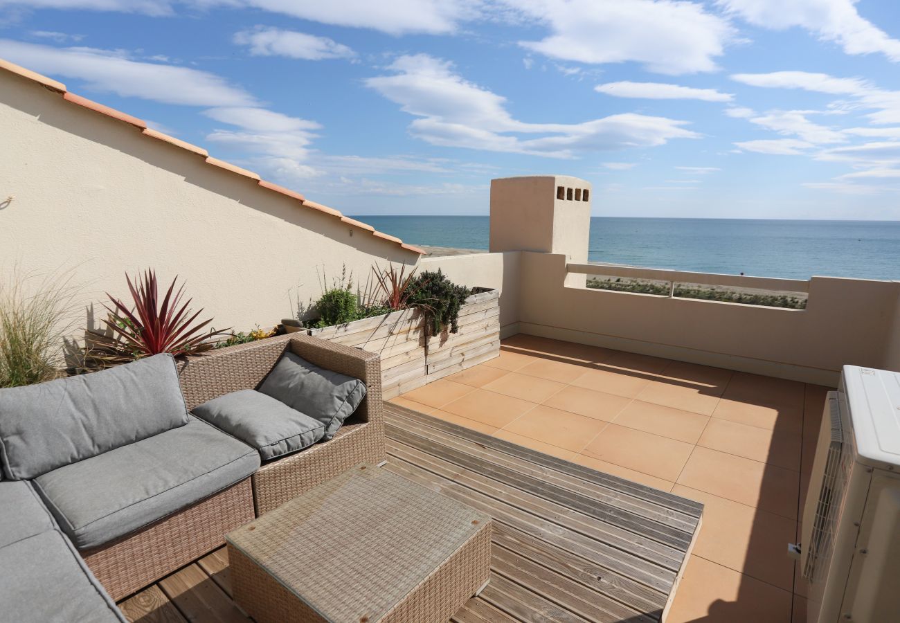 Appartement à Saint-Cyprien - Duplex face mer avec solarium et piscine 6p! 