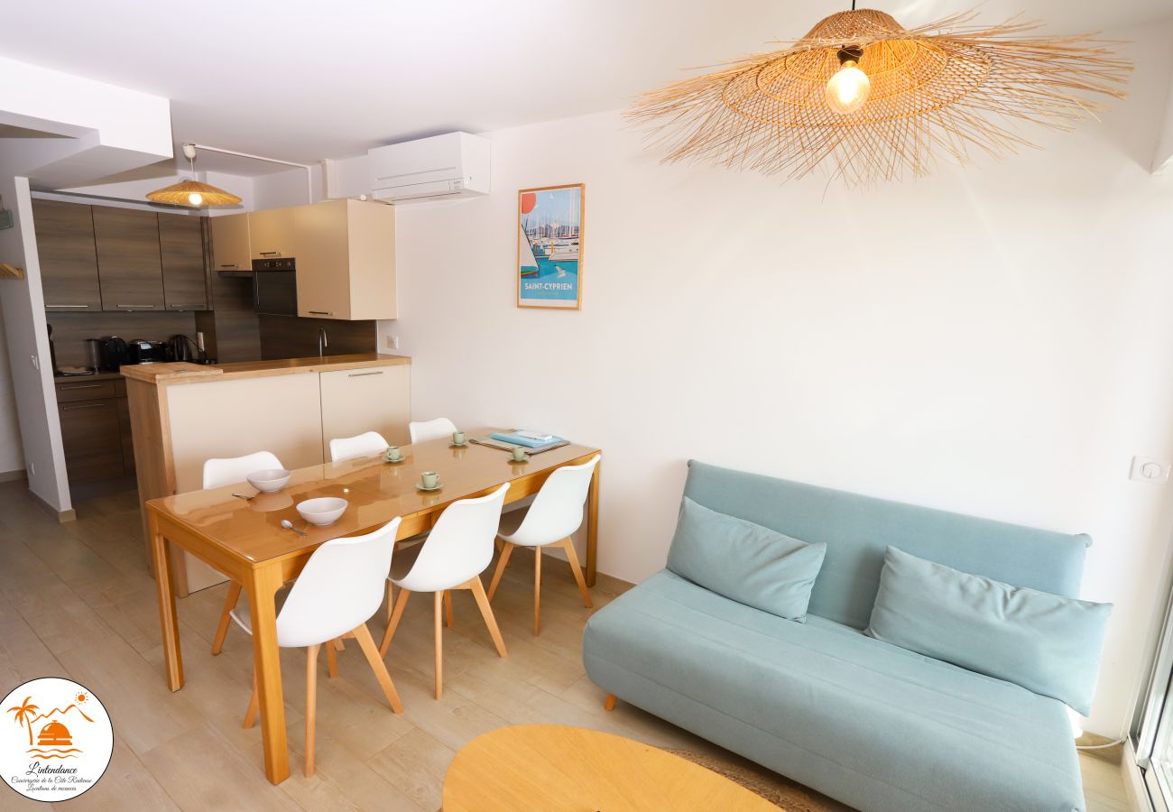Appartement à Saint-Cyprien - Duplex face mer avec solarium et piscine 6p! 