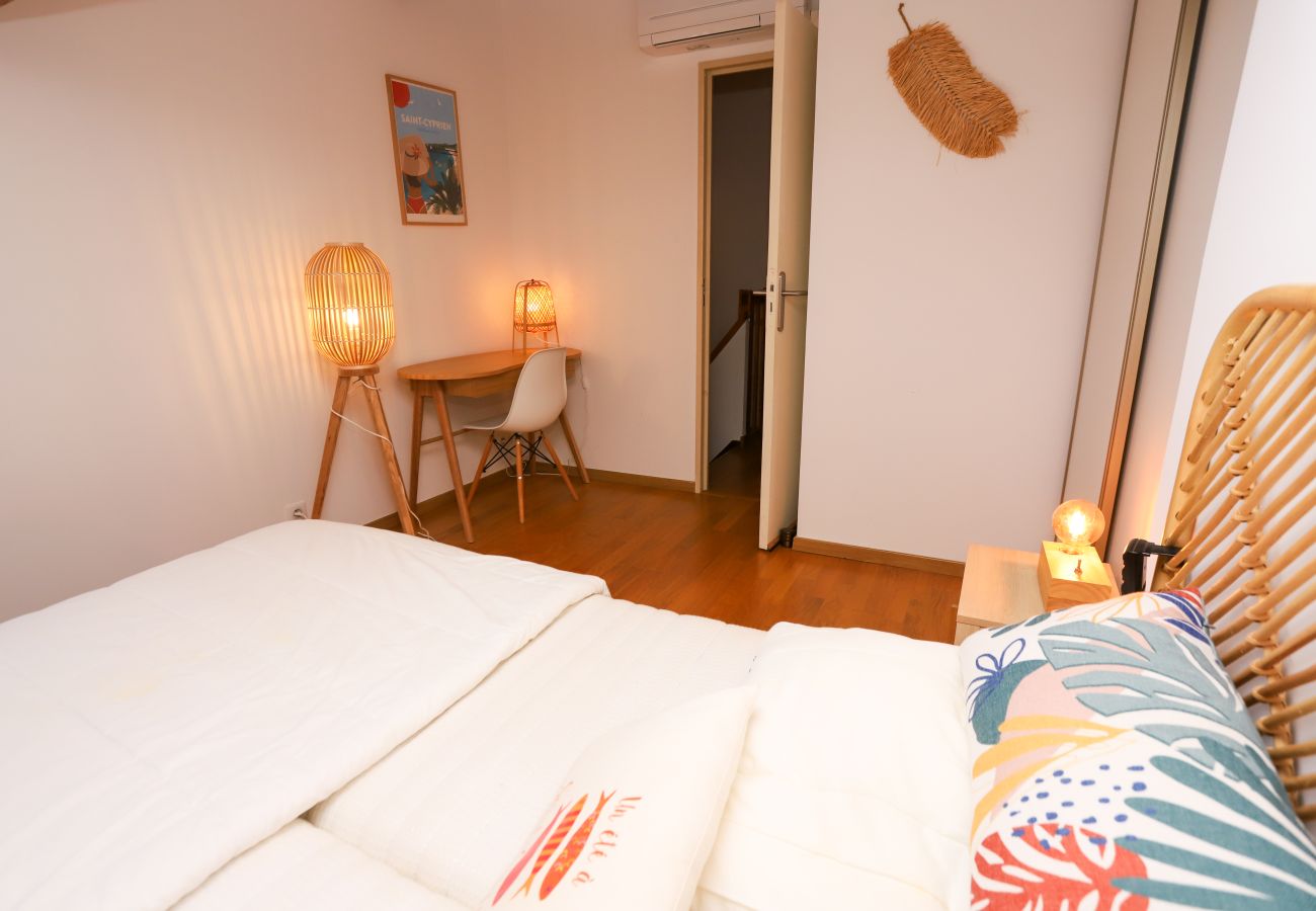Appartement à Saint-Cyprien - Duplex face mer avec solarium et piscine 6p! 