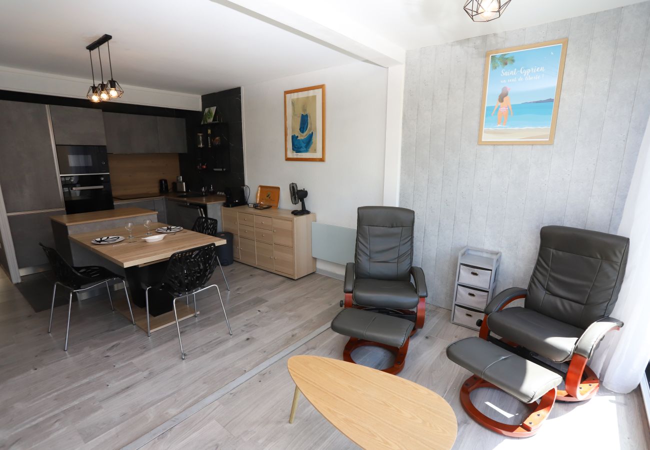 Appartement à Saint-Cyprien - Superbe appart cosy au cœur de St Cyprien plage! 