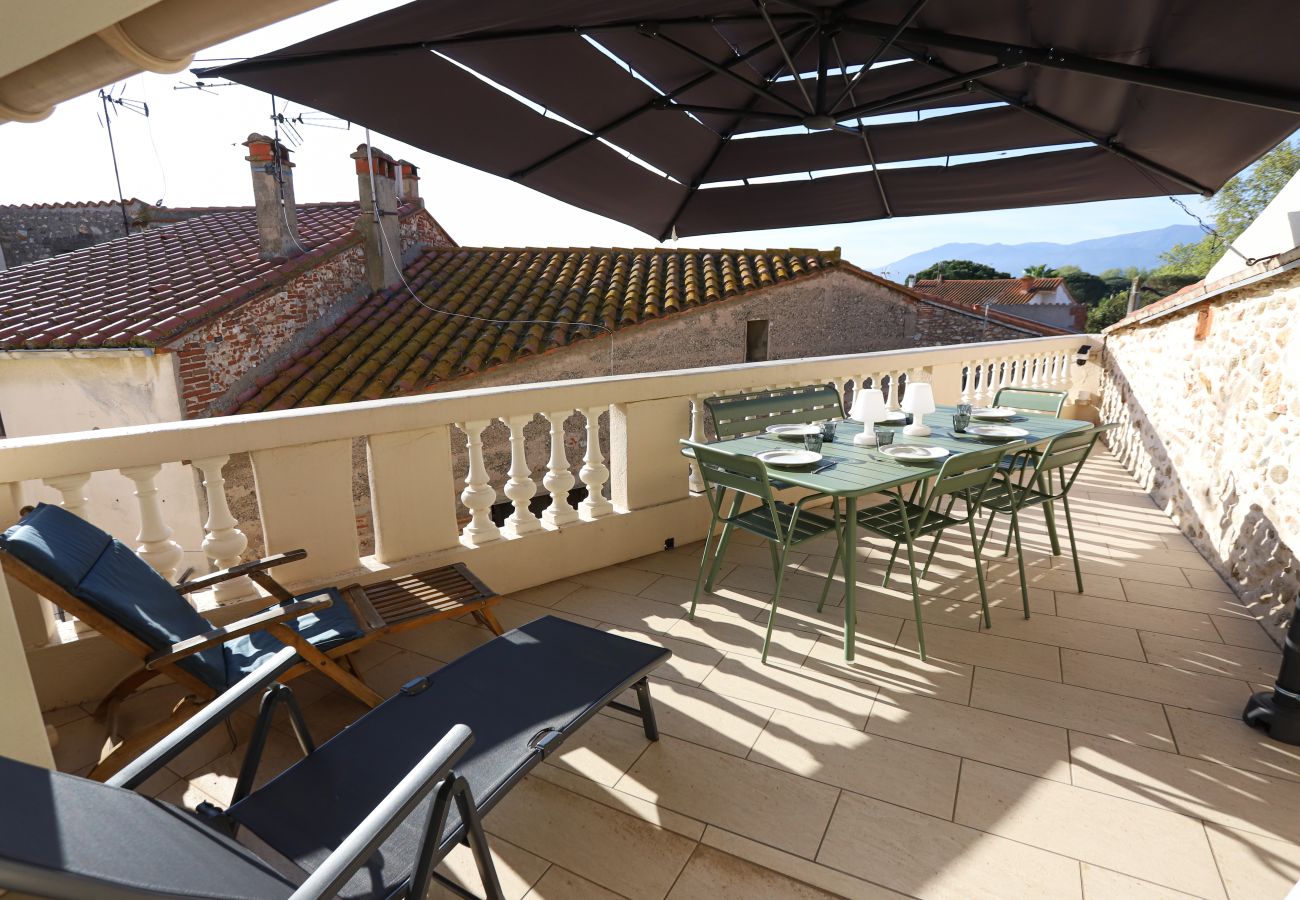Maison à Latour-Bas-Elne - Superbe maison 3 étoiles avec terrasse  8mins des plages