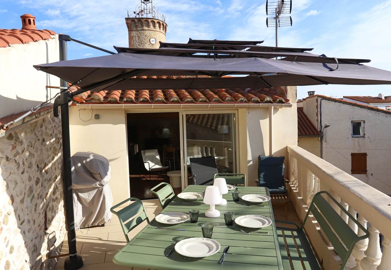 Maison à Latour-Bas-Elne - Superbe maison 3 étoiles avec terrasse  8mins des plages